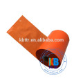 Impressão térmica de etiqueta de vinil 110 * 600 cor laranja TTR fita de transferência térmica